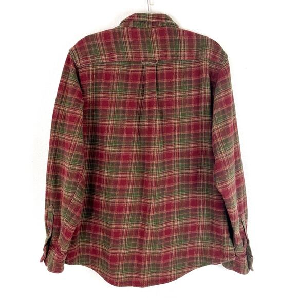 Orvis Men's Plaid Flannel Shirt Shacket Pockets XL - Picture 2 of 6